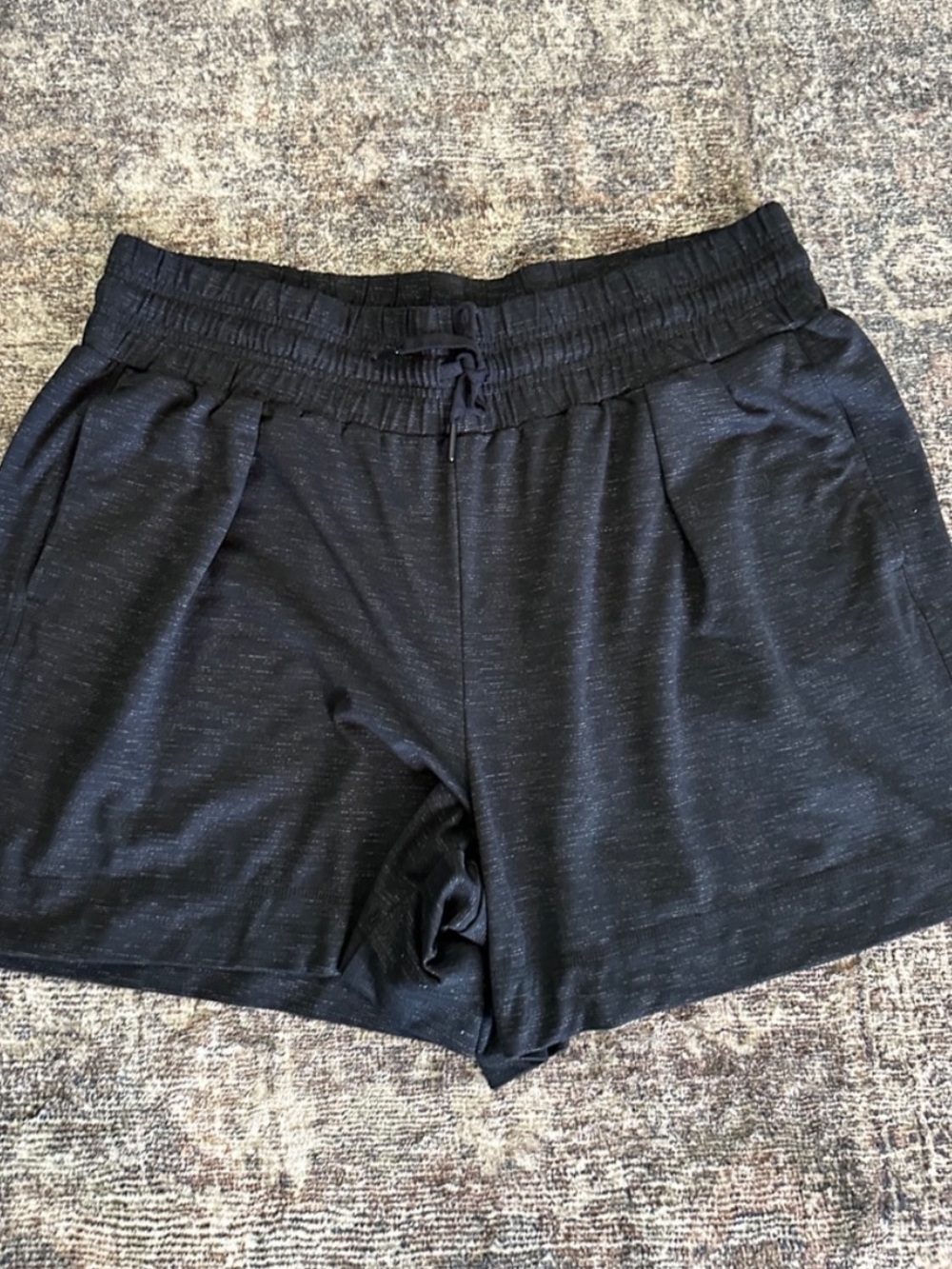 Mondetta Women’s XL Black Athletic Drawstring Shorts
